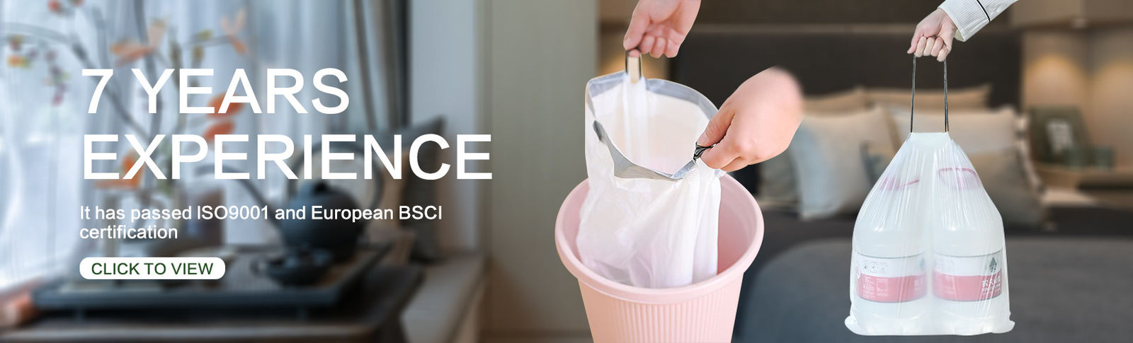 Bolsa de plástico para camisetas
