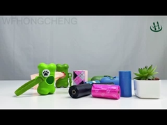 Chấp nhận đơn đặt hàng tùy chỉnh túi rác chó mèo PE phân hủy sinh học để xử lý rác vệ sinh