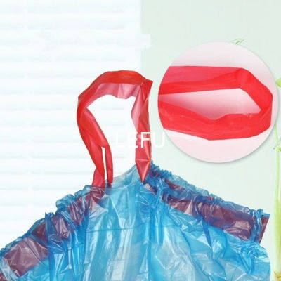 Embossed Surface Handling 13 Gallon Drawstring Odor Controlling Trash Bags
