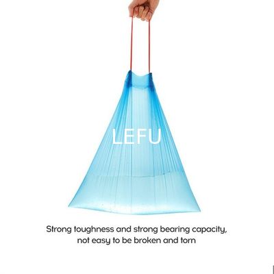 Embossed Surface Handling 13 Gallon Drawstring Odor Controlling Trash Bags