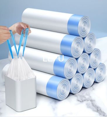 Custom Order Accepted Portable Garbage Bag with Thick Drawstring and Flexo Printed