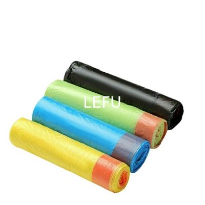 Custom Order Trash Bags Drawstring Strong Medium Kitchen Garbage Bag White Trash Can Liners