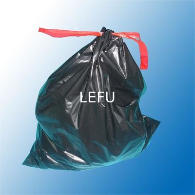 Custom Order Trash Bags Drawstring Strong Medium Kitchen Garbage Bag White Trash Can Liners