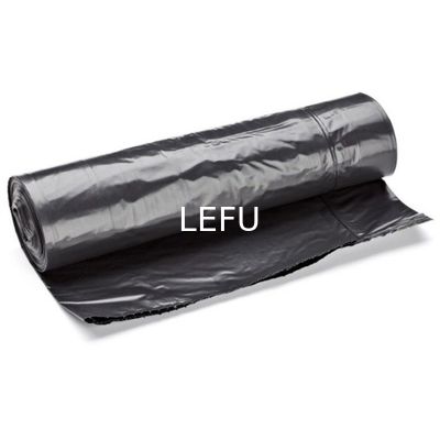 Green or Customized 30 Gallon Unscented Drawstring Trash Bags with Embossing Surface