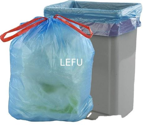 Directly Manufacture Drawstring Bag Trash Bag Gallon with Embossing Surface Selection