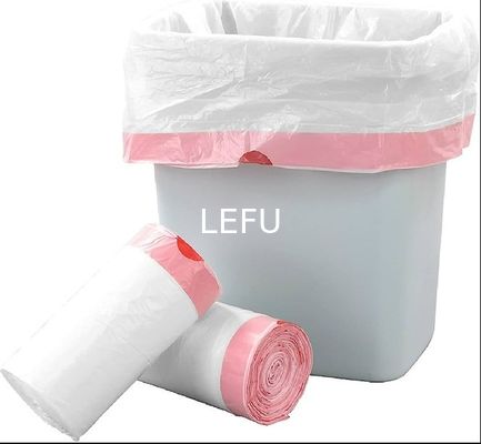 Directly Manufacture Drawstring Bag Trash Bag Gallon with Embossing Surface Selection