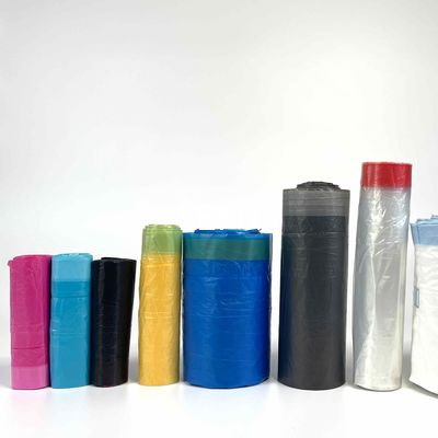 Offset Printing Custom Order Accepted Handheld Drawstring Garbage Bag for Easy Carrying