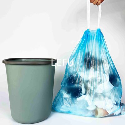 Offset Printing Custom Order Accepted Handheld Drawstring Garbage Bag for Easy Carrying
