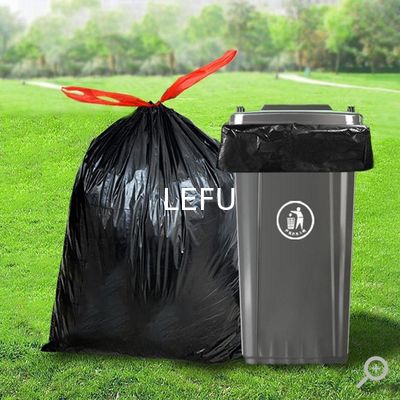 30 Gallon Custom Drawstring Trash Bag in HDPE/LDPE/LLDPE for Convenient Waste Disposal