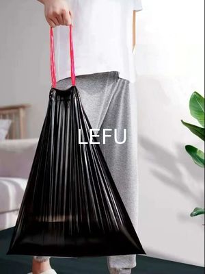 Green 13 Gallon Embossed Drawstring Biodegradable Trash Garbage Bags Strong and Sturdy
