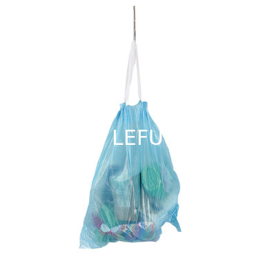 Disposable Customized Plastic Drawstring Garbage Bag for Sorting Garbage in Workplaces