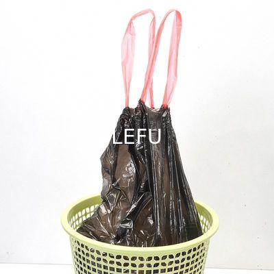 Colorful Drawstring Disposable Plastic Garbage Bag for Household Organization Needs