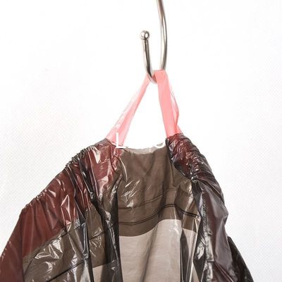 Colorful Drawstring Disposable Plastic Garbage Bag for Household Organization Needs