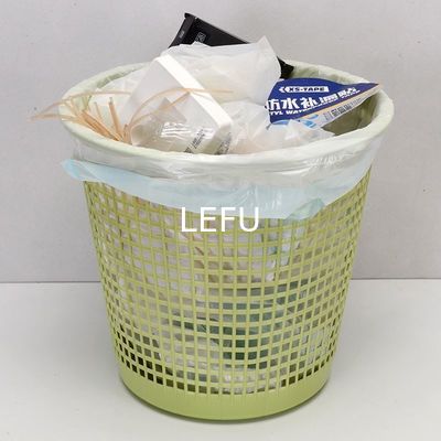 13 Gallon Heavy Duty Drawstring Garbage Bag with Custom Logo and OK Compost Certificate