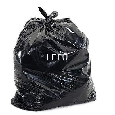 Green or Customized Color Black Plastic Trash Bag on Roll with Thickness 5-80 mic