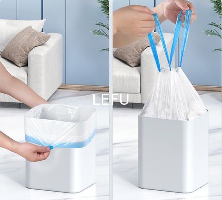 Household Portable Drawstring Garbage Bag with Custom Logo and OK Compost Certificate