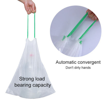 5-13-30-39 Gallon Drawstring Bin Can Liner Plastic Bags with Ok Compost Certification