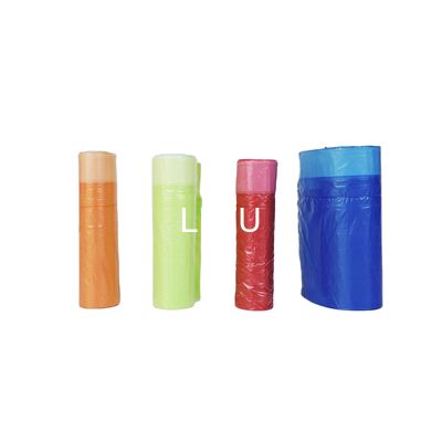 Convenient Disposable Drawstring Plastic Bag for Household and Office Thickened