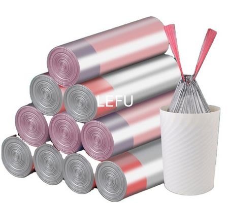 Environmentally Friendly Drawstring Garbage Bag for Kitchen Waste HDPE Material