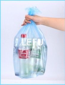 Custom 13 Gallon or Any Other Size Star Seal Trash Bags HDPE/LDPE/LLDPE in Black