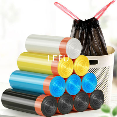 Multi-Specification Drawstring Garbage Bag with Custom Logo from Direct