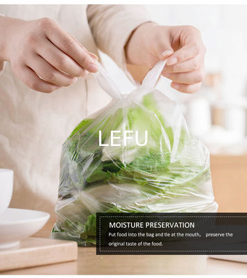 Household Vest Type Fresh-Keeping Bag for Supermarket and Refrigerator Flexo Printing