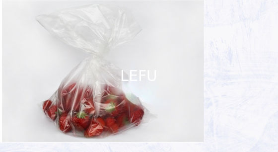 Saco de conservação de frescura personalizado para uso doméstico de qualidade alimentar Tipo de frigorífico de colete em rolo uniforme