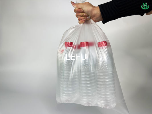 Kantong Plastik Kekerasan untuk Rumah Tangga 5-100 Mikron Ketebalan Vest Empat Warna Pengelompokan Sampah