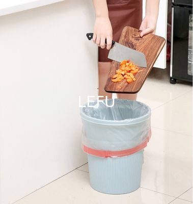 Household Portable Automatic Closure PE Drawstring Garbage Bag with Customized Design
