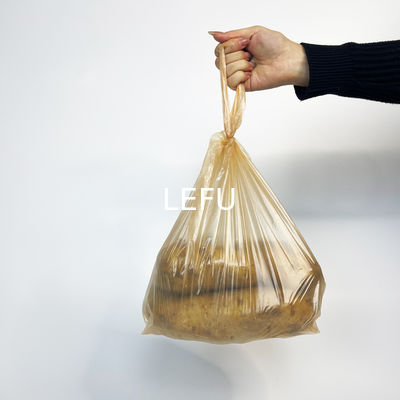 Atmungsgelegte, perforierte Beutel für Obst und Gemüse, weiße, transparente, verdickte Plastiktüte