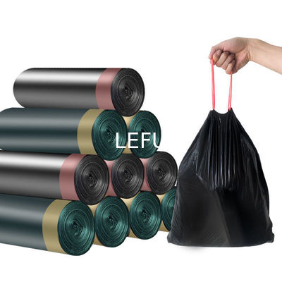 Ok Compost Certificate Tall Kitchen Drawstring Trash Bags Clean Odorless Scent 13 Gallon