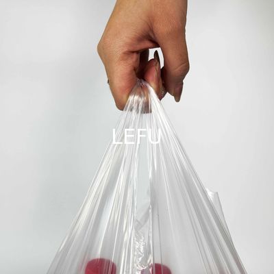 Vest Type Garbage Bag for Household Products HDPE/LDPE/LLDPE Disposable Black Plastic Bag