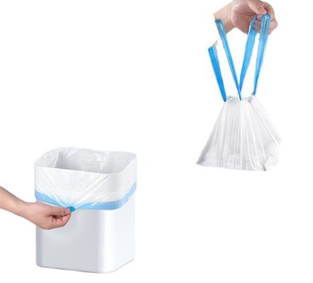 Colorful Drawstring Rubbish Bags Bin Liner for 5 13 30 39 Gallon Garbage Plastic Bag