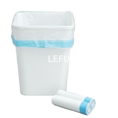 Customized Logo Large Quantity Portable Drawstring Automatic Garbage Collection Plastic Bag