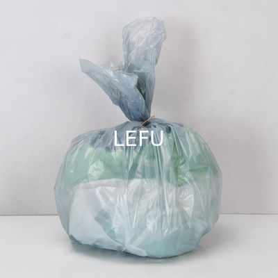 Offset Printing Surface Handling LDPE Plastic Trash Bag on Roll for Beige Garbage Can