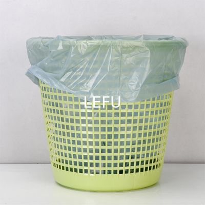Black Plastic High Density Liner Trash Garbage Bag with Offset Printing