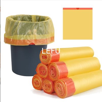 Household Drawstring Garbage Bag with Automatic Closure and ok compost Certification