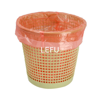 Simples manuseio e fechamento sabor corda de bombeamento de rede completa saco de lixo para gestão de resíduos