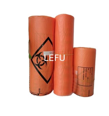 Conveniently Dispose of Medical Waste with Durable Square Bottom Plastic Bin Liners