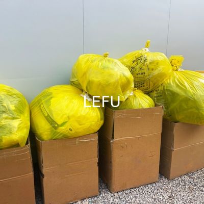 Portable Flat Mouth PE Bags for Hospital and Clinic Waste Disposal Thickness 5-100 mic