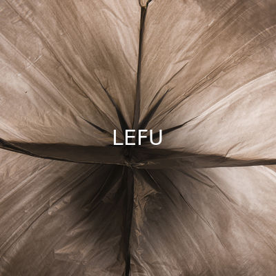 Beige PE Plastic HDPE/LDPE Flap Tie Trash Garbage Bag for Direct Custom Branding
