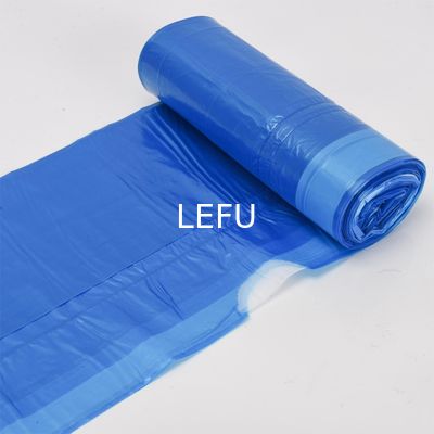 Beige HDPE Plastic Trash Waste Can Bin Liner Garbage Bag for Custom Size and Capacity