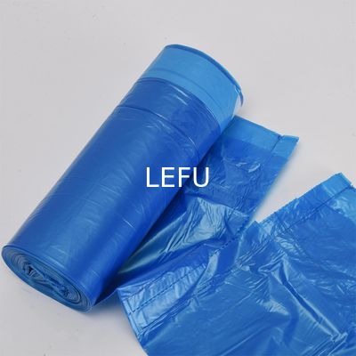 Beige HDPE Plastic Trash Waste Can Bin Liner Garbage Bag for Custom Size and Capacity
