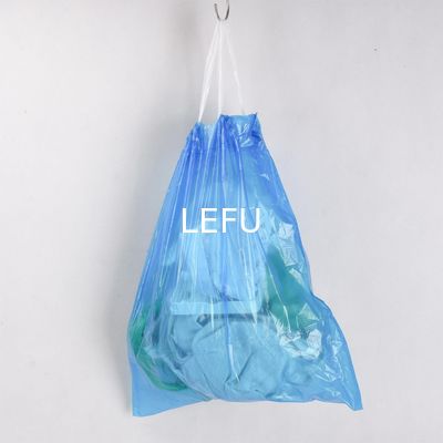 Beige HDPE Plastic Trash Waste Can Bin Liner Garbage Bag for Custom Size and Capacity