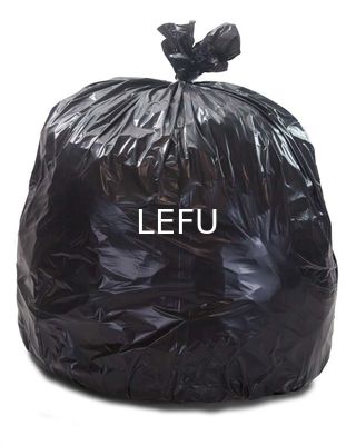 Household Products Black Plastic Garbage Bag for Eco-Friendly Waste Removal