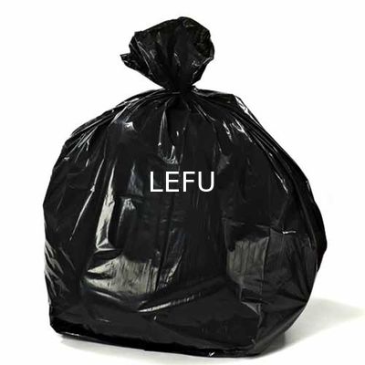 Household Products Black Plastic Garbage Bag for Eco-Friendly Waste Removal