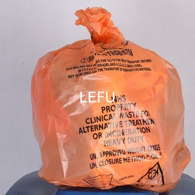 Offset Printed HDPE/LDPE/LLDPE Medical Waste Garbage Bin Liner Bag with Custom Design