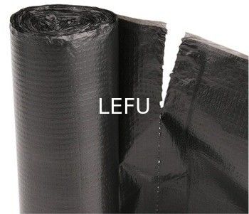 Outros produtos domésticos Sacos de lixo de plástico em HDPE preto pesado para caixote de rodas
