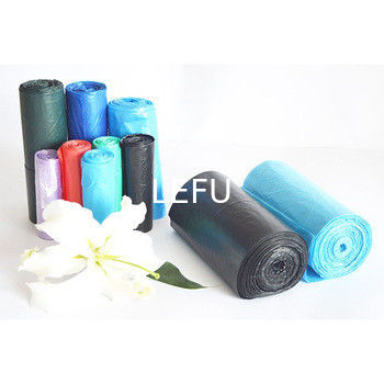 Certificate ok compost HDPE Drawstring Garbage Bag on Roll for Industrial Custom Order