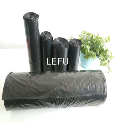 Custom Order Accepted Extra Strong Black LDPE Plastic Garbage Bags for Constructive Wastes